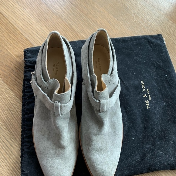 Rag & Bone Harley Suede Ankle Boots - Picture 7 of 13